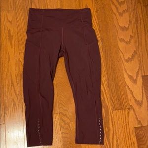 Capri lulu lemon leggings